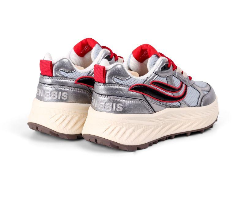 Genesis G-Eco 99 Bulky Silver Grey Sneaker Unisex silber grau